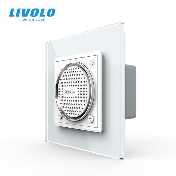 Bluetooth колонка Livolo золото скло (VL-C7-FCF-2AP) VL-C7-FCF-2AP фото