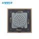 Bluetooth колонка Livolo золото скло (VL-C7-FCF-2AP) VL-C7-FCF-2AP фото 5