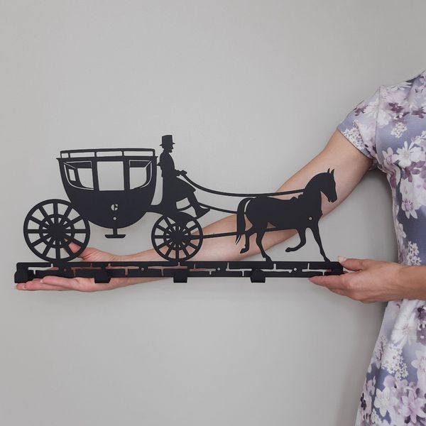 Вішалка Настінна Glozis Carriage H-055 фото