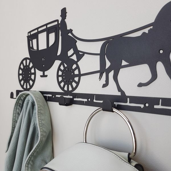 Вішалка Настінна Glozis Carriage H-055 фото