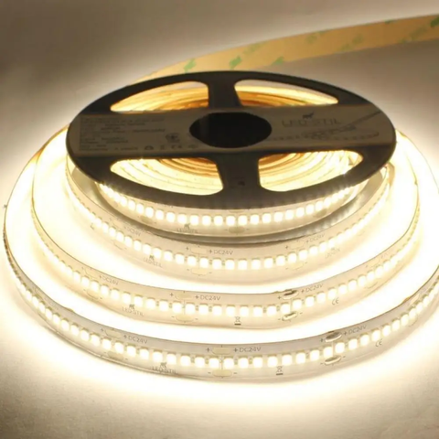 Світлодіодна стрічка LED-STIL 4000K 22 Вт/м 2835 240 діодів IP33 24 Вольта 3600 Lm нейтральне світло DFP2835-240C4-IP33-24V фото