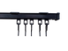 Прямий карниз KS для тюлів чорний (VL-SHQ-KS-BP) VL-SHQ-KS-BP фото 2