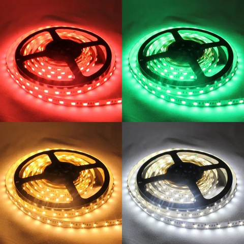 LED стрічка LED-STIL RGB+WW(2700K/6500K), 24 W, світлодіоди 5050, 620-630NM, 460-470NM,515-525NM, W2700 DFP5050RGBWW-60P-IP20-CCT фото