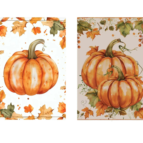 Набір з 2 шт. кухонних рушників "Autumn Pumpkins"  SET TOWELS-04 фото