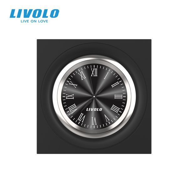 Механізм годинник Livolo чорний (VL-FCCL-2BP) VL-FCCL-2BP фото