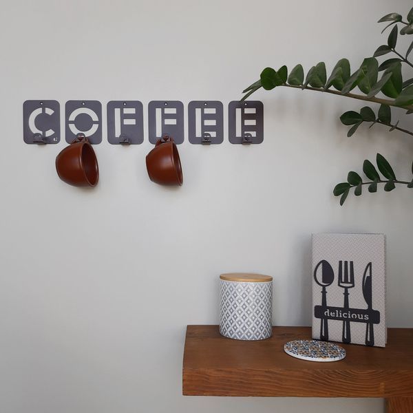 Вішалка Настінна Glozis Coffee H-004 фото