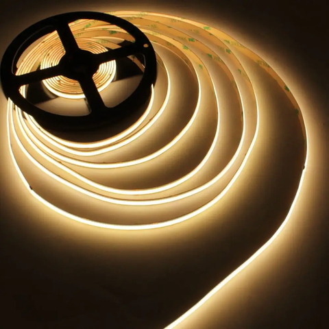 LED стрічка LED-STIL 3000K, 9W, COB, 480 шт, IP33, 24V, 900LM UC3-24-480-8-90 фото