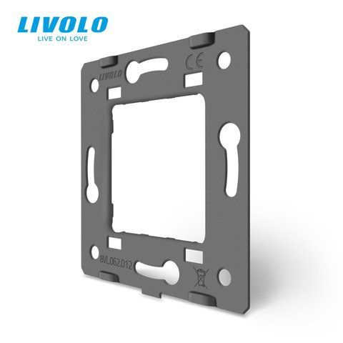 Супорт для монтажу вимикачів і розеток LIVOLO (VL-ZCM01002) VL-C7-Metal фото