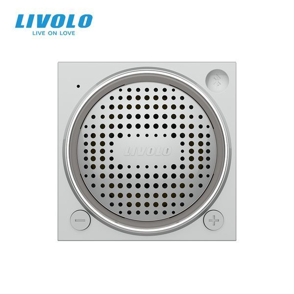 Механізм Bluetooth колонка Livolo сірий (VL-FCF-2IP) VL-FCF-2IP фото