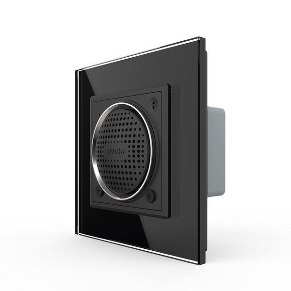 Bluetooth колонка Livolo чорний скло (VL-C7-FCF-2BP) VL-C7-FCF-2BP фото