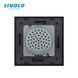 Bluetooth колонка Livolo чорний скло (VL-C7-FCF-2BP) VL-C7-FCF-2BP фото 5