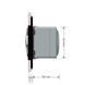 Bluetooth колонка Livolo чорний скло (VL-C7-FCF-2BP) VL-C7-FCF-2BP фото 7